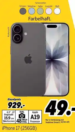 MEDIMAX iPhone 17 (256GB) Angebot