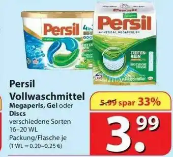 Famila Nord Ost Persil Vollwaschmittel Angebot