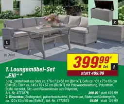 toom Baumarkt Loungemöbel-Set „Elli“ Angebot