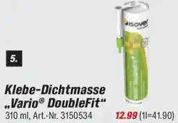 toom Baumarkt Isover Klebe-Dichtmasse ,,Vario DoubleFit" Angebot