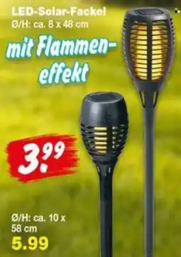 Repo Markt LED-Solar-Fackel Angebot
