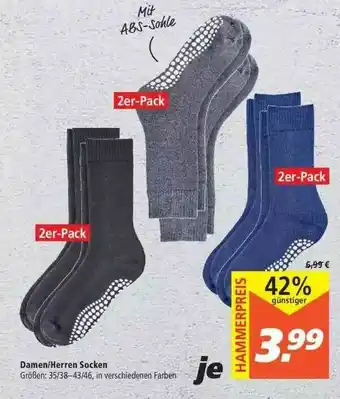 Marktkauf Damen Oder Herren Socken Angebot