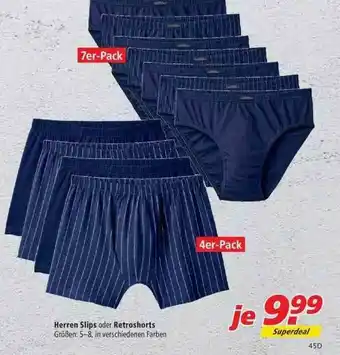 Marktkauf Herren Slips Oder Retroshorts Angebot