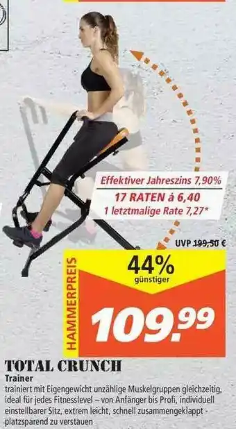 Marktkauf Total Crunch Trainer Angebot