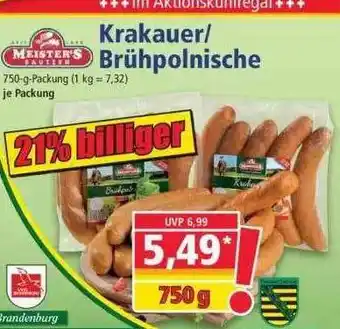 Norma Krakauer Brühpolnische Meister's Angebot