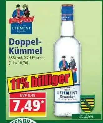 Norma Doppel-kümmel Lehment Angebot