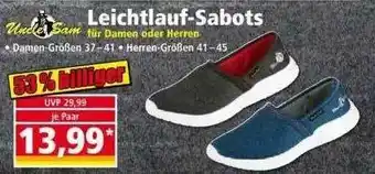 Norma Uncle Sam Leichtlauf-sabots Angebot