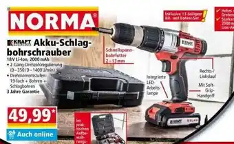 Norma Kraft Akku-schlag-bohrschrauber Angebot