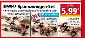 Norma Kraft Spannzwingen-set Angebot