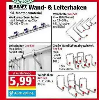 Norma Kraft Wand- & Leiterhaken Angebot