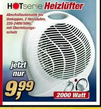 Posten Börse Hotserie Heizlüfter Angebot