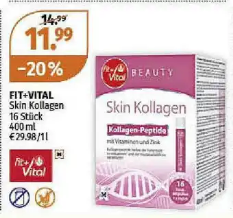 Müller Fit+vital Skin Kollagen Angebot