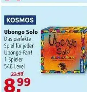 Multi Markt Kosmos Ubongo Solo Angebot