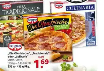 Multi Markt Dr Oetker „die Ofenfrische“, „tradizionale“ Oder „culinaria“ Angebot