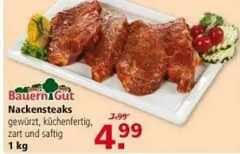 Multi Markt Bauern Gut Nackensteaks Angebot