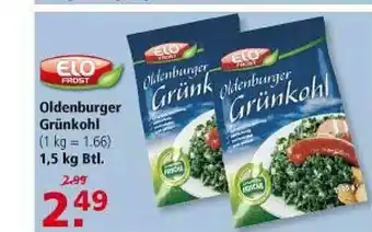 Multi Markt Elo Frost Oldenburger Grünkohl Angebot