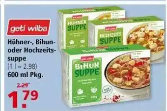 Multi Markt Geti Wilba Hühner-, Bihun- Oder Hochzeitssuppe Angebot