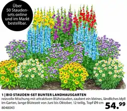 Dehner Bio stauden-set bunter landhausgarten Angebot