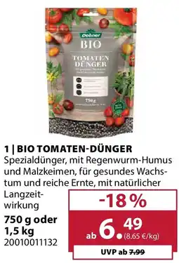 Dehner Dehner bio tomaten-dünger Angebot