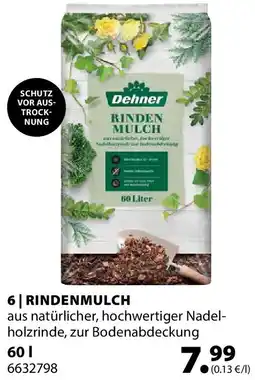 Dehner Dehner rindenmulch Angebot