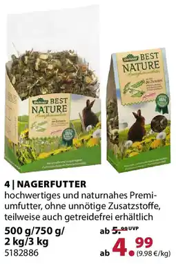 Dehner Dehner Best Nature Nagerfutter Angebot