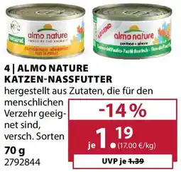 Dehner Almo nature katzen-nassfutter Angebot
