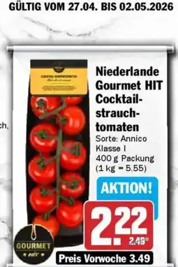 AEZ Niederlande Gourmet HIT Cocktailstrauchtomaten Angebot