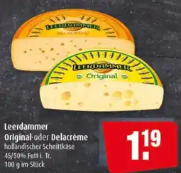 Markant Leerdammer Original oder Delacrème Angebot