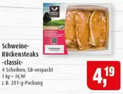 Markant Schweine- Rückensteaks -classic- Angebot