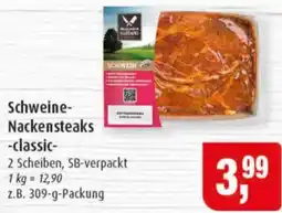 Markant Schweine- Nackensteaks -classic- Angebot