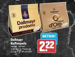 AEZ Dallmayr Kaffeepads Angebot