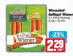 AEZ Wiesenhof Geflügel Wiener Angebot