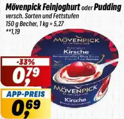 Simmel Mövenpick Feinjoghurt oder Pudding Angebot