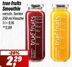 Simmel true fruits Smoothie Angebot