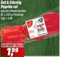 Simmel Gut&Günstig Paprika rot Angebot