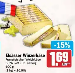 AEZ Elsässer Winzerkäse Französischer Weichkäse Angebot
