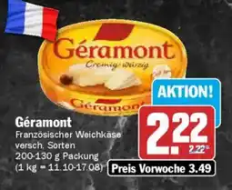 AEZ Géramont Französischer Weichkäse Angebot