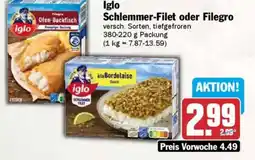 AEZ Iglo Schlemmer-Filet oder Filegro Angebot