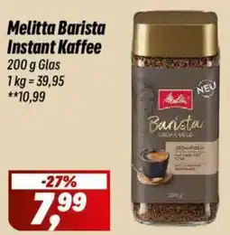 Simmel Melitta Barista Instant Kaffee Angebot