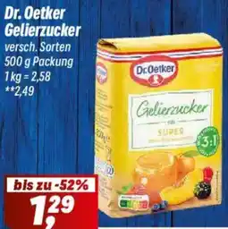 Simmel Dr. Oetker Gelierzucker Angebot