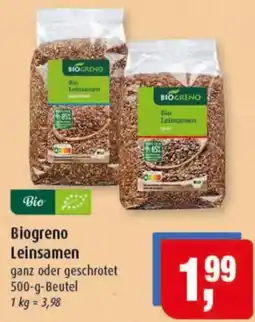 Markant Biogreno Leinsamen Angebot