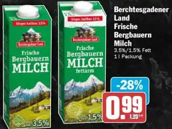 AEZ Berchtesgadener Land Frische Bergbauern Milch Angebot