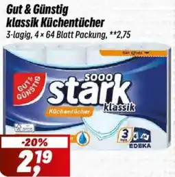 Simmel Gut & Günstig klassik Küchentücher Angebot