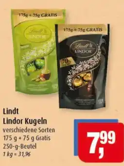 Markant Lindt Lindor Kugeln Angebot