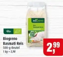 Markant Biogreno Basmati Reis Angebot