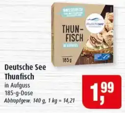 Markant Deutsche See Thunfisch Angebot