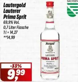 Simmel Lautergold Lauterer Prima Sprit Angebot