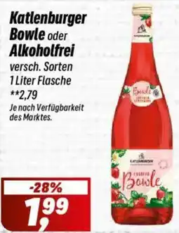 Simmel Katlenburger Bowle oder Alkoholfrei Angebot