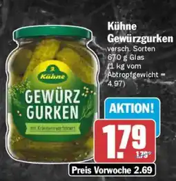 AEZ Kühne Gewürzgurken Angebot