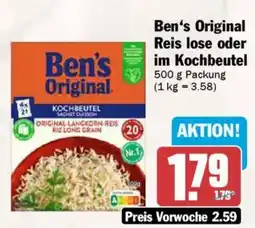 AEZ Ben's Original Reis lose oder im Kochbeutel Angebot